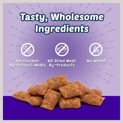 Show full view: Blue Buffalo Bursts with Delish Liver & Beef Cat Treats, 12-oz tub slide 6 of 11