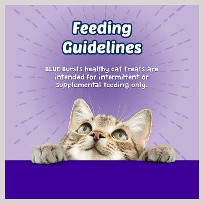 Show full view: Blue Buffalo Bursts with Delish Liver & Beef Cat Treats, 12-oz tub slide 7 of 11