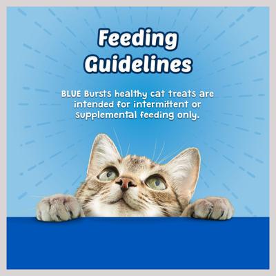Show full view: Blue Buffalo Bursts with Paw-Licken Chicken Cat Treats, 12-oz tub slide 7 of 11