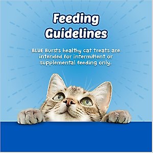 Blue Buffalo Bursts with Paw-Licken Chicken Cat Treats, 5-oz bag
