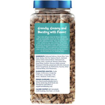 Show full view: Blue Buffalo Bursts with Savory Seafood Cat Treats, 12-oz tub slide 3 of 11