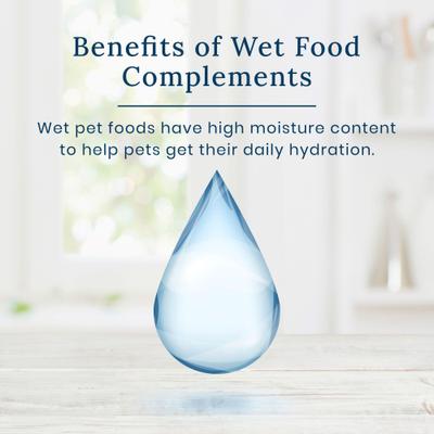 Show full view: Blue Buffalo Delectables Tasty Chicken, Hearty Beef, Tender Turkey & Savory Lamb Natural Dinner Variety Pack Wet Dog Food Topper, 3-oz pouch, case of 24 slide 6 of 7