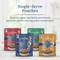 Show in main carousel: Blue Buffalo Delectables Tasty Chicken, Hearty Beef, Tender Turkey & Savory Lamb Natural Dinner Variety Pack Wet Dog Food Topper, 3-oz pouch, case of 24 slide 5 of 7