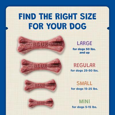 Show full view: Blue Buffalo Dental Bones All Natural Rawhide-Free Regular Dental Dog Treats, 12 count slide 8 of 12