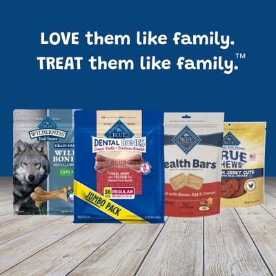 Show full view: Blue Buffalo Dental Bones All Natural Rawhide-Free Regular Dental Dog Treats, 27 count slide 10 of 12