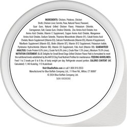 Blue Buffalo Divine Delights Grilled Chicken Flavor Pate Dog Food Trays, 3.5-oz, case of 12 slide 2 of 9