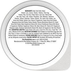 Blue Buffalo Divine Delights New York Strip Flavor Hearty Gravy Dog Food Trays, 3.5-oz, case of 12 slide 2 of 9