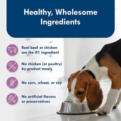 Show full view: Blue Buffalo Divine Delights Pate Variety Pack Top Sirloin & Grilled Chicken Flavor Dog Food Trays, 3.5-oz, case of 12 slide 7 of 12