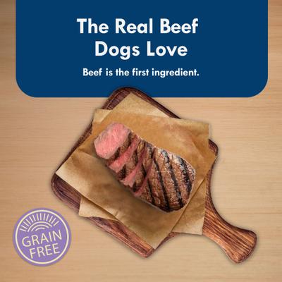 Show full view: Blue Buffalo Divine Delights Porterhouse Flavor Pate Dog Food Trays, 3.5-oz, case of 12 slide 4 of 12