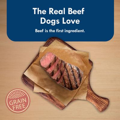 Show full view: Blue Buffalo Divine Delights Prime Rib Flavor Hearty Gravy Dog Food Trays, 3.5-oz, case of 12 slide 4 of 12