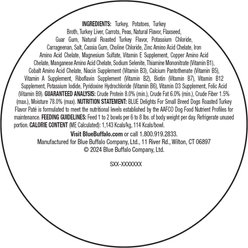 Blue Buffalo Divine Delights Roasted Turkey Flavor Pate Dog Food Trays, 3.5-oz, case of 12 slide 2 of 9