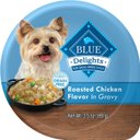 Blue Buffalo Divine Delights Rotisserie Chicken Flavor in Hearty Gravy Small Breed Wet Dog Food, 3.5-oz tray, case of 24