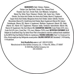 Blue Buffalo Divine Delights Top Sirloin Flavor Pate Dog Food Trays, 3.5-oz, case of 12 slide 2 of 9