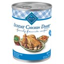 Blue Buffalo Family Favorite Grain-Free Recipes Sunday Chicken Dinner Canned Dog Food, 12.5-oz, case of 12