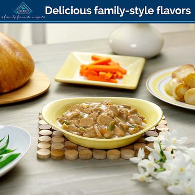 Show full view: Blue Buffalo Family Favorite Grain-Free Recipes Sunday Chicken Dinner Canned Dog Food, 12.5-oz, case of 12 slide 3 of 10