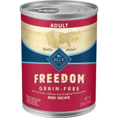 Blue Buffalo Blue Buffalo Freedom Beef Canned Dog Food, 12.5-oz, 12 ct