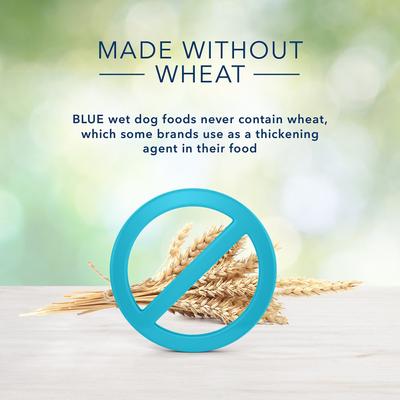 Show full view: Blue Buffalo Freedom Adult Chicken Recipe Grain-Free Canned Dog Food, 12.5-oz, case of 12 slide 5 of 10