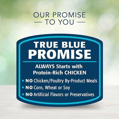 Show full view: Blue Buffalo Freedom Adult Chicken Recipe Grain-Free Canned Dog Food, 12.5-oz can, bundle of 24  slide 7 of 10