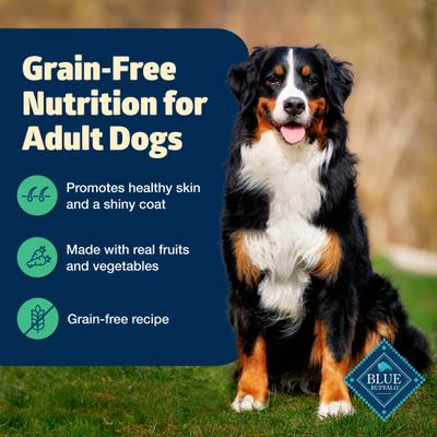 Show full view: Blue Buffalo Freedom Adult Grain-Free Lamb & Potatoes Dry Dog Food, 11-lb bag slide 3 of 11