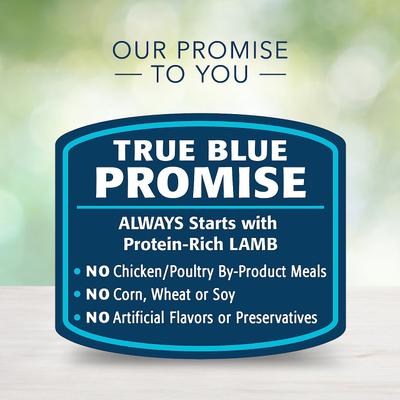 Show full view: Blue Buffalo Freedom Adult Lamb Recipe Grain-Free Canned Dog Food, 12.5-oz can, bundle of 24  slide 8 of 10