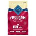 Blue Buffalo Freedom Complete & Balanced Nutrition Adult Grain-Free Beef & Potatoes Dry Dog Food, 11-lb bag