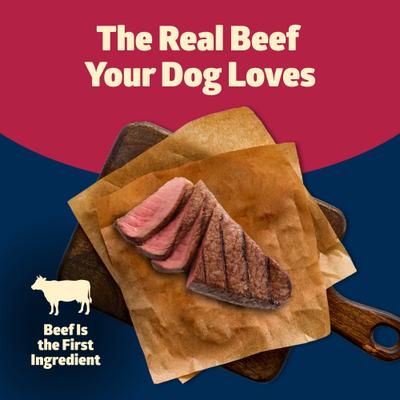 Show full view: Blue Buffalo Freedom Complete & Balanced Nutrition Adult Grain-Free Beef & Potatoes Dry Dog Food, 4-lb bag slide 4 of 11