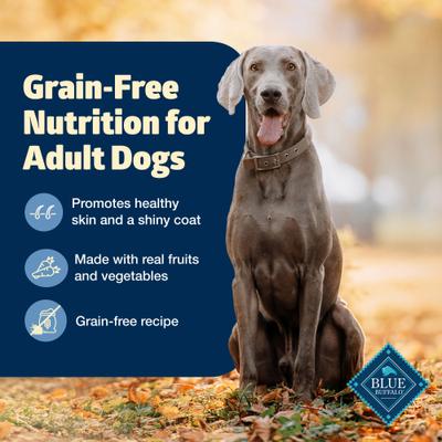Show full view: Blue Buffalo Freedom Complete & Balanced Nutrition Adult Grain-Free Chicken & Potatoes Dry Dog Food, 11-lb bag slide 3 of 11