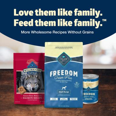 Show full view: Blue Buffalo Freedom Complete & Balanced Nutrition Adult Grain-Free Chicken & Potatoes Dry Dog Food, 11-lb bag slide 9 of 11