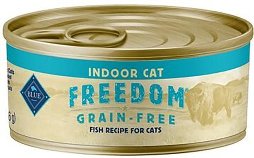 Show full view: Blue Buffalo Freedom Indoor Adult Chicken Recipe + Fish Recipe Canned Cat Food slide 4 of 7