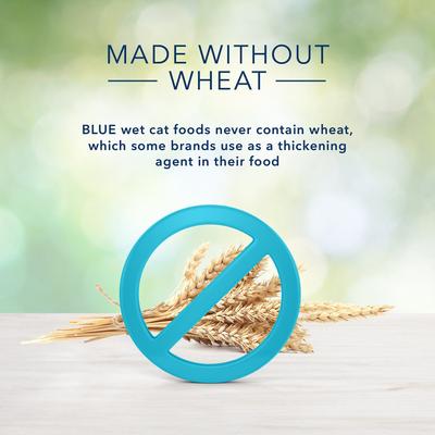 Show full view: Blue Buffalo Freedom Indoor Adult Chicken Recipe Grain-Free Canned Cat Food, 3-oz, case of 24 slide 5 of 10