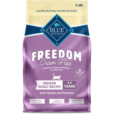 Blue Buffalo Blue Buffalo Freedom Chicken Indoor Cat Dry Food, 5 lb