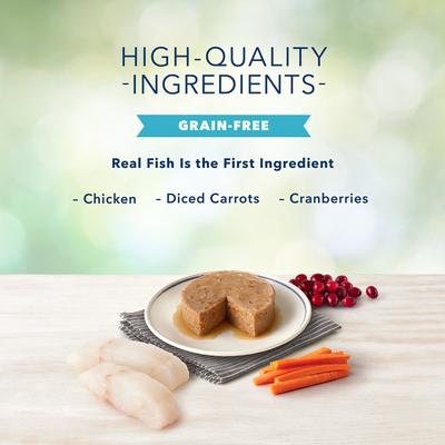 Show full view: Blue Buffalo Freedom Indoor Adult Fish Recipe Grain-Free Canned Cat Food, 5.5-oz, case of 24 slide 5 of 10