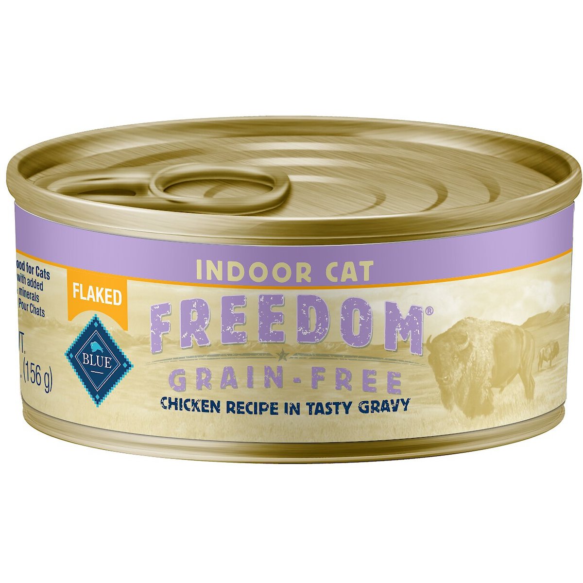 Blue Buffalo Freedom Indoor Flaked Chicken Cat Food, 5.5-oz, 24 ct