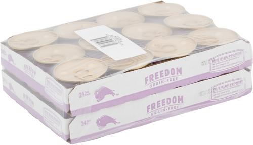 Show full view: Blue Buffalo Freedom Indoor Kitten Chicken Recipe Grain-Free Canned Cat Food, 3-oz, case of 24 slide 3 of 9