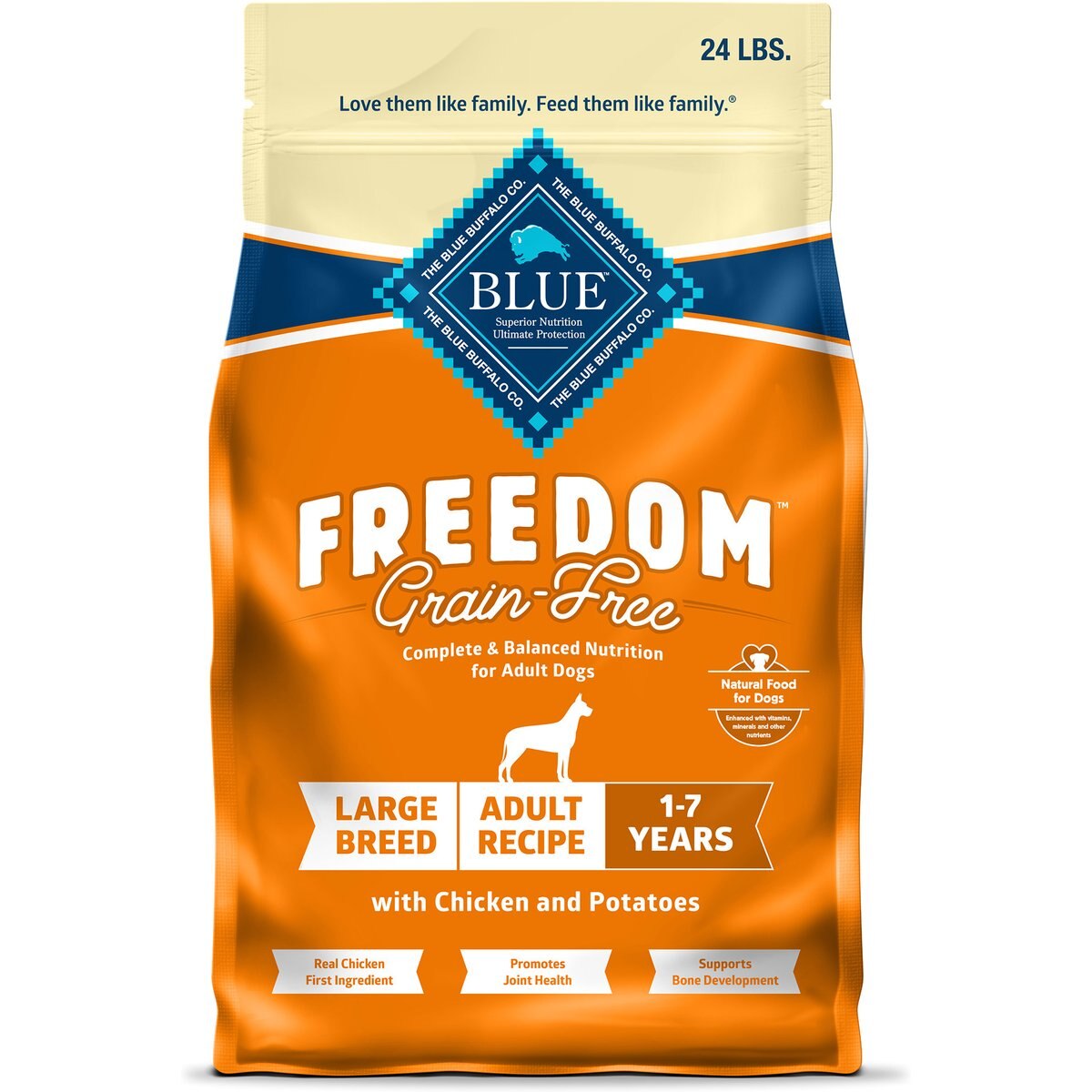 Blue Buffalo Freedom Chicken Large Breed Dry Dog Food