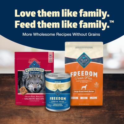 Show full view: Blue Buffalo Freedom Large Breed Grain-Free Chicken & Potatoes Dry Dog Food, 24-lb bag slide 9 of 11