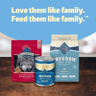 Show full view: Blue Buffalo Freedom Puppy Grain-Free Chicken & Potatoes Dry Dog Food, 4-lb bag slide 9 of 11