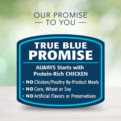 Show full view: Blue Buffalo Freedom Small Breed Adult Chicken Recipe Grain-Free Canned Dog Food, 5.5-oz, case of 24 slide 8 of 10