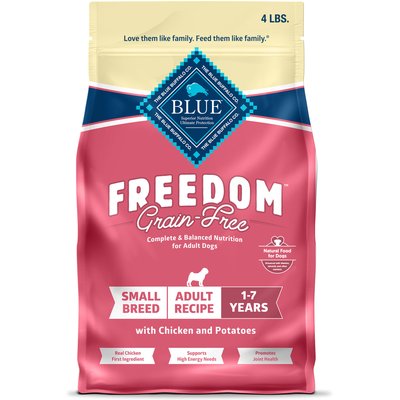 Blue Buffalo Blue Buffalo Freedom Chicken Recipe Small Breed Dry Dog Food, 4 lb