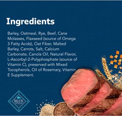 Blue Buffalo Health Bars Baked Beef Dog Treats, 1-lb bag slide 2 of 9