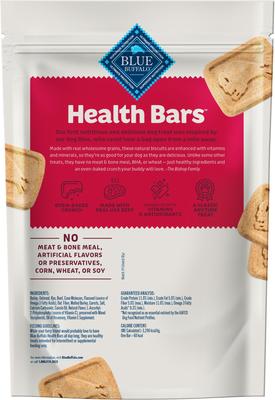 Show full view: Blue Buffalo Health Bars Baked Beef Dog Treats, 1-lb bag slide 3 of 11