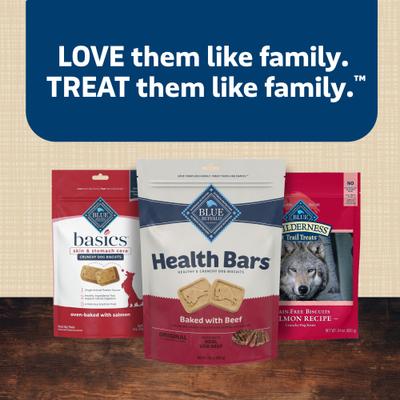 Show full view: Blue Buffalo Health Bars Baked Beef Dog Treats, 1-lb bag slide 10 of 11