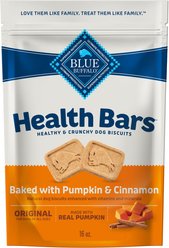 Blue Buffalo Health Bars Baked with Pumpkin & Cinnamon Dog Treats, 16-oz