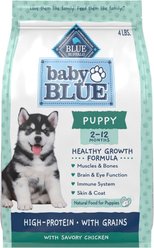 Blue Buffalo High Protein Puppy Chicken Dry Dog Food, 4-lb bag
