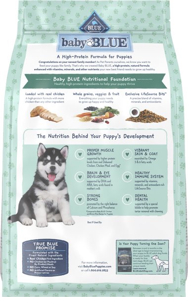 Blue Buffalo High Protein Puppy Chicken Dry Dog Food