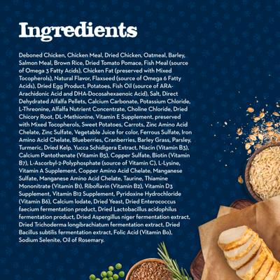 Show full view: Blue Buffalo High Protein Puppy Chicken Dry Dog Food, 4-lb bag slide 6 of 11