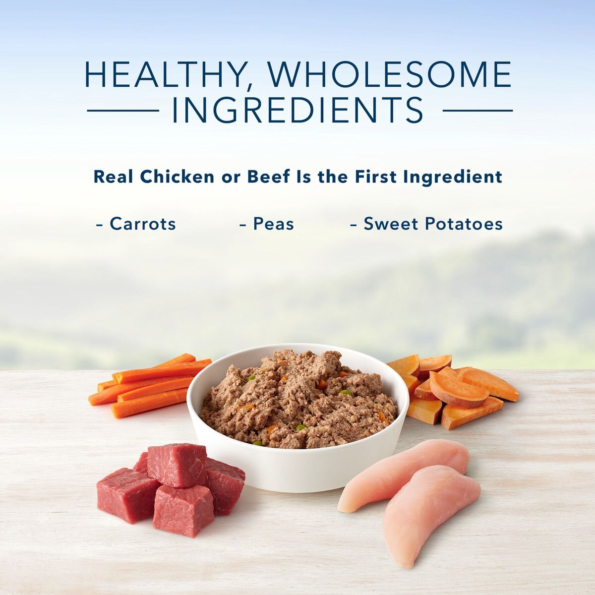 Blue Buffalo Homestyle Recipe Chicken & Beef Wet Dog Food