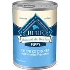 Blue Buffalo Homestyle Recipe Chicken Dinner with Garden Vegetables & Brown Rice Puppy Canned Dog Food, 12.5-oz, case of 12