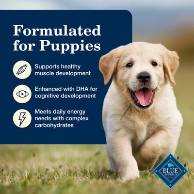 Show full view: Blue Buffalo Homestyle Recipe Chicken Dinner with Garden Vegetables & Brown Rice Puppy Canned Dog Food, 12.5-oz, case of 12 slide 5 of 12