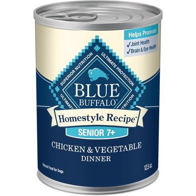 Blue Buffalo Blue Buffalo Chicken Dinner Senior Canned Dog Food, 12.5-oz, 12 ct